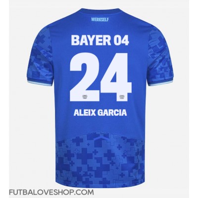 Dres Bayer Leverkusen Aleix Garcia #24 Tretina 2025-26 Krátky Rukáv Dres Bayer Leverkusen Aleix Garcia #24 Tretina 2025-26 Krátky Rukáv